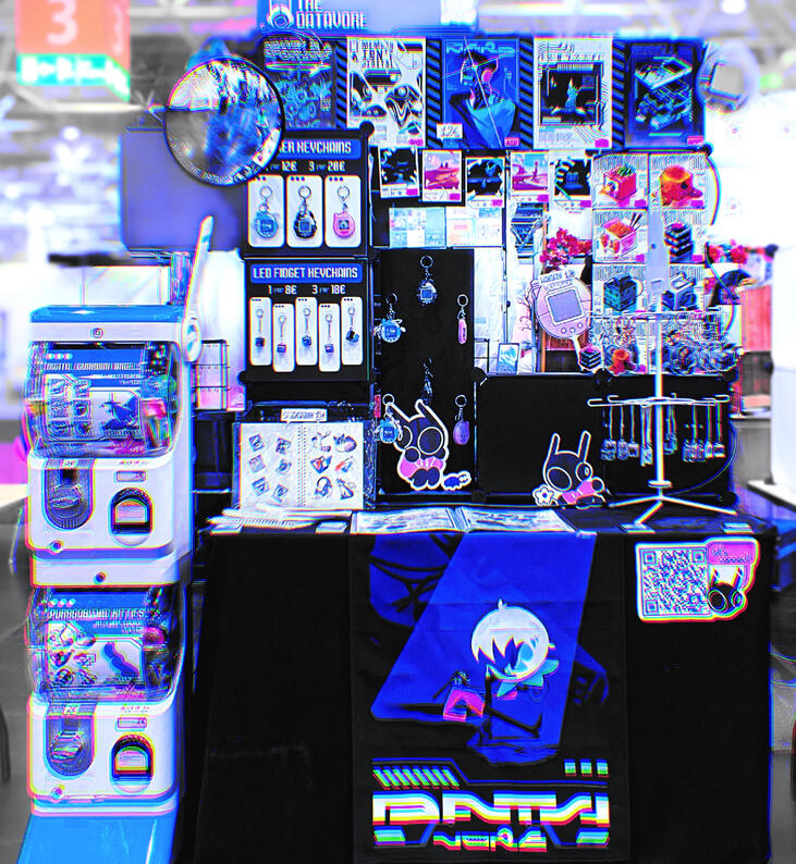 Example of booth layout