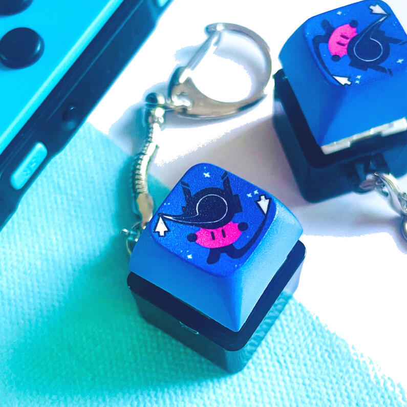 LED Clicker Keychains of various kinds