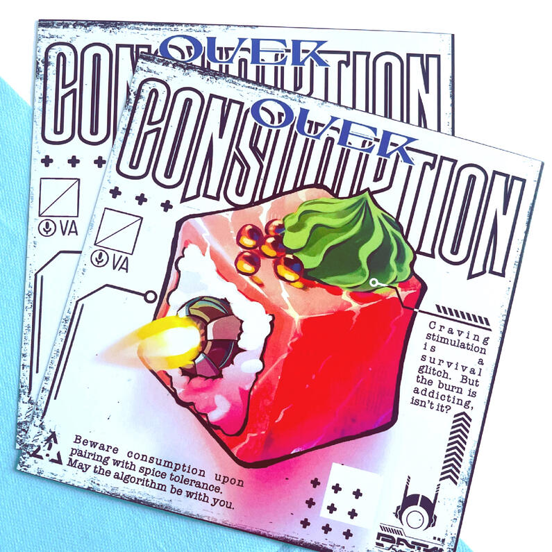 Illustrated Prints with Graphic Design Elements